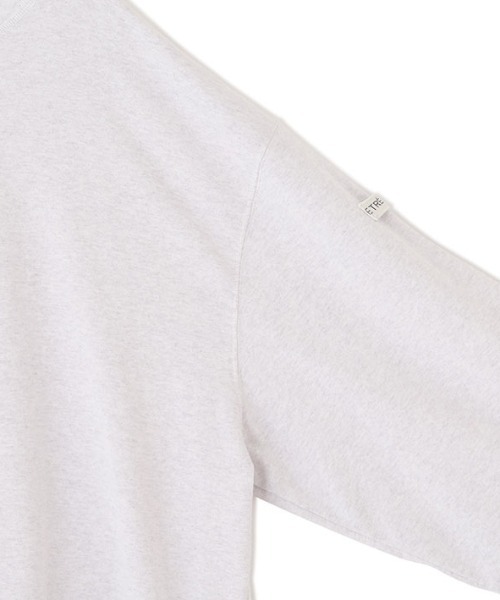 etre tokyo カットオフカフスロンT グレー ETRE TOKYO - カットオフカフスロンTee (GREY) | ADDICT WEB SHOP