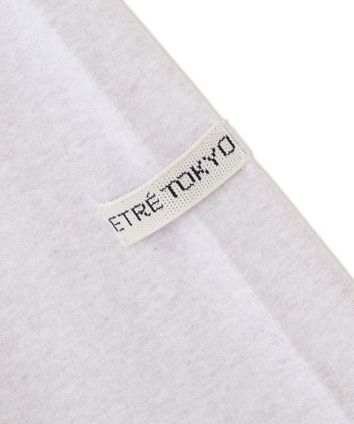 etre tokyo カットオフカフスロンT グレー ETRE TOKYO - カットオフカフスロンTee (GREY) | ADDICT WEB SHOP
