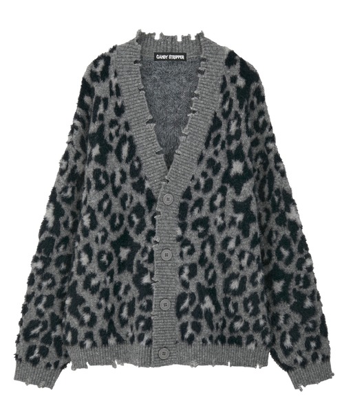 Candy Stripper（キャンディストリッパー）の「FLUFFY STAR LEOPARD KNIT カーディガン（カーディガン/ボレロ・レディース・アイボリー/ラベンダー/ヘザーグレー・FREE）」の19枚目の写真