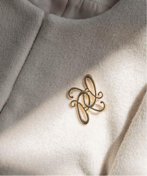 RANDA(ランダ)の「2WAY フェイクファーショートジャケット(ブルゾン・レディース・ホワイト系その他/ベージュ・0/1)」の5枚目の写真