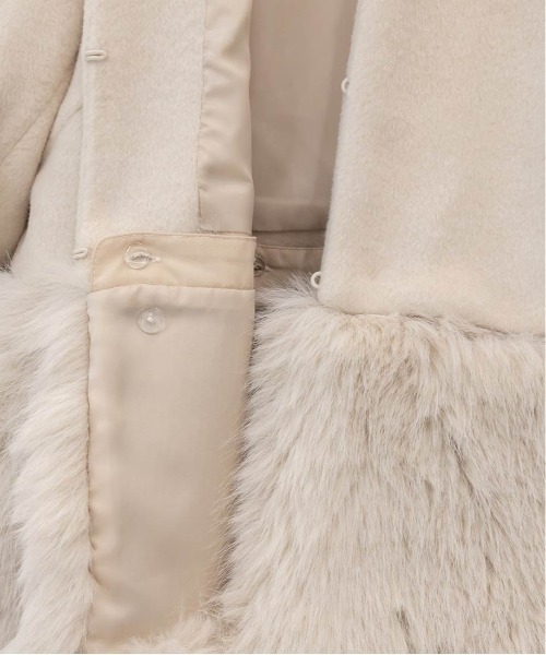 2WAY フェイクファーショートジャケット（ブルゾン）｜RANDA（ランダ