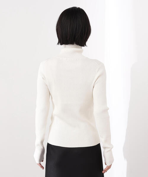 ベーシックタートルネックニット（ニット/セーター）｜N.（N. Natural