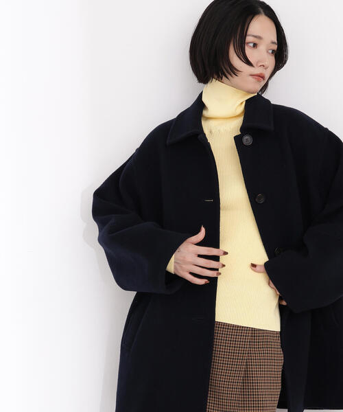 N.（N. Natural Beauty Basic）（エヌエヌナチュラルビューティーベーシック）の「ベーシックタートルネックニット（ニット/セーター・レディース・キャメル/イエロー/ターコイズブルー/オフホワイト・MEDIUM）」の14枚目の写真