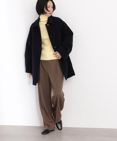 N.（N. Natural Beauty Basic）（エヌエヌナチュラルビューティーベーシック）の「ベーシックタートルネックニット（ニット/セーター・レディース・キャメル/イエロー/ターコイズブルー/オフホワイト・MEDIUM）」の16枚目の写真