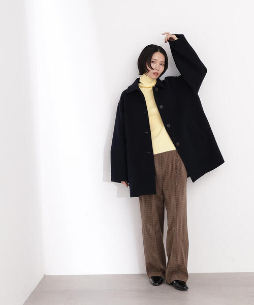 N.（N. Natural Beauty Basic）（エヌエヌナチュラルビューティーベーシック）の「ベーシックタートルネックニット（ニット/セーター・レディース・キャメル/イエロー/ターコイズブルー/オフホワイト・MEDIUM）」の17枚目の写真