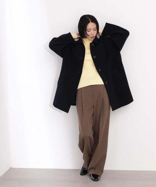 N.（N. Natural Beauty Basic）（エヌエヌナチュラルビューティーベーシック）の「ベーシックタートルネックニット（ニット/セーター・レディース・キャメル/イエロー/ターコイズブルー/オフホワイト・MEDIUM）」の18枚目の写真