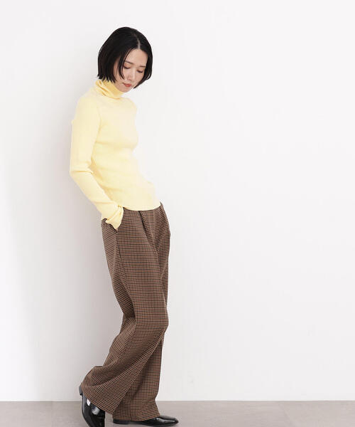 ベーシックタートルネックニット（ニット/セーター）｜N.（N. Natural