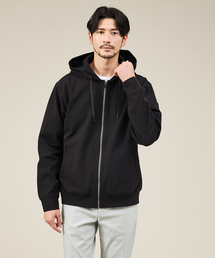 ABAHOUSE GRAY | 【SMART CLOSET】ハイゲージ ポンチ ジップパーカー / セットアップ対応(パーカー)