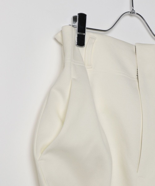 HEREIAM（ヘレイアム）の「【HEREIAM】ハイウエストナロースカート（スカート・レディース・アイボリー/ブラック・SMALL/MEDIUM）」の18枚目の写真
