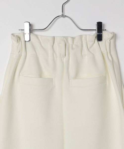 HEREIAM（ヘレイアム）の「【HEREIAM】ハイウエストナロースカート（スカート・レディース・アイボリー/ブラック・SMALL/MEDIUM）」の21枚目の写真