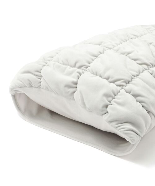 セール】【あったか寝具】WARMY もちもち スクエアキルト まくらカバー