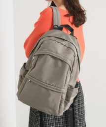 【撥水/12ポケット】リボンモチーフマザーズリュック
