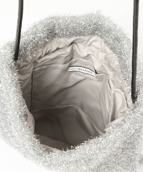 Disney(ディズニー)の「【MICKEY(ミッキー)】ラメ巾着ショルダー(ショルダーバッグ・レディース・ベージュ/シルバー・FREE)」の16枚目の写真