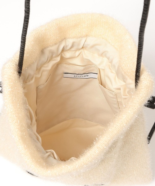 Disney(ディズニー)の「【MICKEY(ミッキー)】ラメ巾着ショルダー(ショルダーバッグ・レディース・ベージュ/シルバー・FREE)」の17枚目の写真