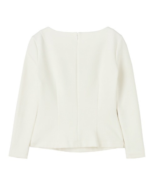 美バストライン裏起毛カットソー（Tシャツ/カットソー）｜JENNE