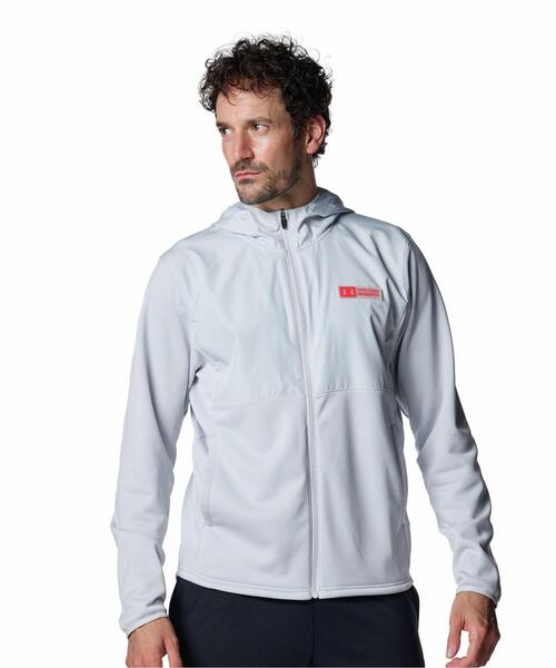 UNDER ARMOUR(アンダーアーマー)の「UAアーマーフリース マックス フーディー(トレーニング/メンズ)(スウェット・メンズ・グレー・XL/L/3XL/M/2XL)」の1枚目の写真