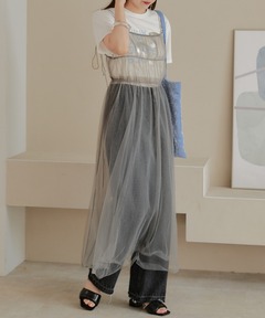 Moon Glow Dot Pleated Dress（ワンピース）｜Her lip to（ハーリップ