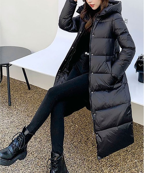 セール】中綿 ロング コート（ダウンジャケット/コート）｜BLANC