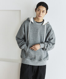 COMFORT HEATHER ヴィンテージライク 裏毛後付けフーディ