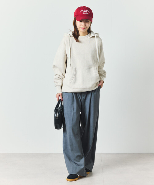 FREAK'S STORE(フリークスストア)の「COMFORT HEATHER ヴィンテージライク 裏毛後付けフーディ(パーカー・メンズ・チャコールグレー/オフホワイト/ライトグレー/その他1・SMALL/MEDIUM/LARGE)」の22枚目の写真
