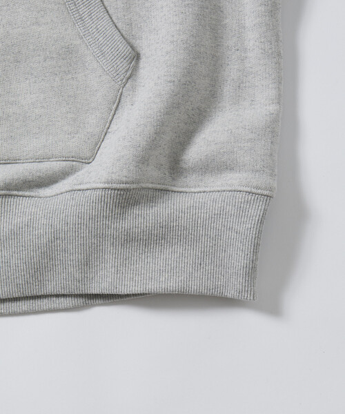 FREAK'S STORE(フリークスストア)の「COMFORT HEATHER ヴィンテージライク 裏毛後付けフーディ(パーカー・メンズ・チャコールグレー/オフホワイト/ライトグレー/その他1・SMALL/MEDIUM/LARGE)」の5枚目の写真