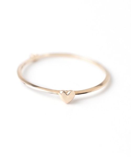 【リトルエンブレム　little emblem】K18ハートピンキーリング little emblem（リトルエンブレム） 指輪 リング ハートピンキーリング