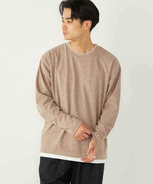 しっとりレイヤードロンTee 36 ETRE TOKYO（エトレトウキョウ）の「【ZOZO限定カラー】レイヤード