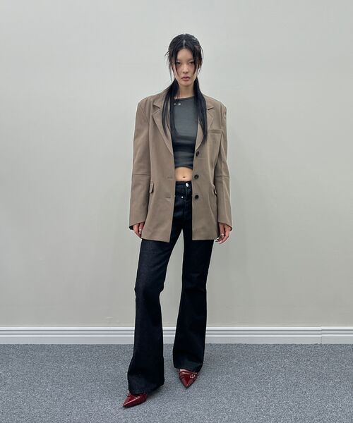 Midnight Move（ミッドナイトムーブ）の「ov jacket [navy]（テーラードジャケット・レディース・その他・FREE）」の11枚目の写真