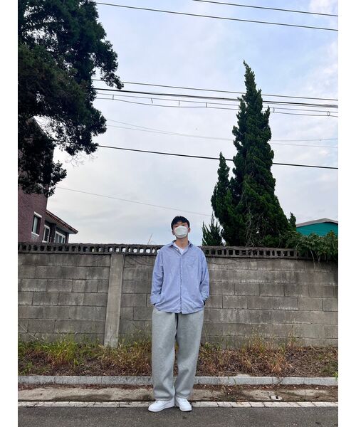 MUSINSA STANDARD（ムシンサスタンダード）の「オーバーサイズクルーネックTシャツ[ホワイト]（Tシャツ/カットソー・メンズ・その他・LARGE/X-LARGE/XX-LARGE/XXX-LARGE/SMALL/MEDIUM）」の9枚目の写真