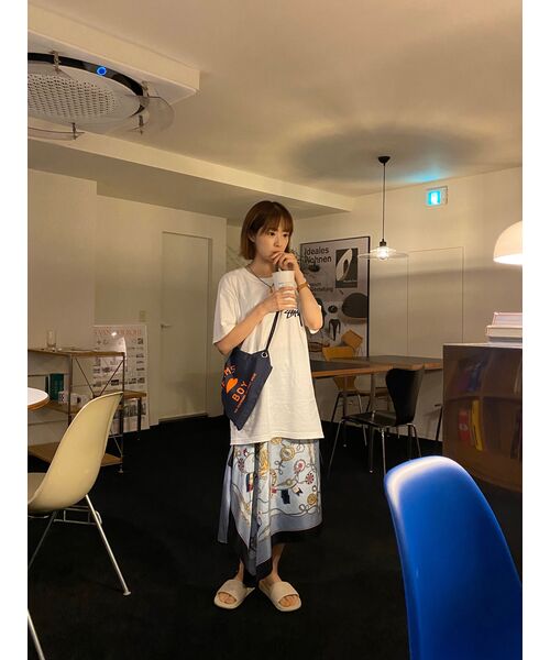 MUSINSA STANDARD（ムシンサスタンダード）の「オーバーサイズクルーネックTシャツ[ホワイト]（Tシャツ/カットソー・メンズ・その他・LARGE/X-LARGE/XX-LARGE/XXX-LARGE/SMALL/MEDIUM）」の11枚目の写真