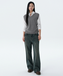 MUSINSA STANDARD WOMAN | ウィメンズ90sバギーデニムパンツ[ラスティブルー](デニムパンツ)