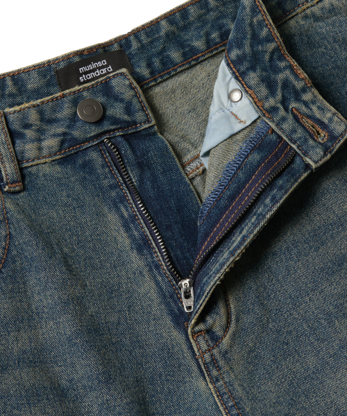 MUSINSA STANDARD WOMAN（ムシンサスタンダードウーマン）の「ウィメンズ90sバギーデニムパンツ[ラスティブルー]（デニムパンツ・レディース・その他・30/24/25/26/27/28/29）」の7枚目の写真