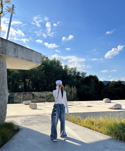 MUSINSA STANDARD WOMAN（ムシンサスタンダードウーマン）の「ウィメンズ90sバギーデニムパンツ[ラスティブルー]（デニムパンツ・レディース・その他・30/24/25/26/27/28/29）」の9枚目の写真