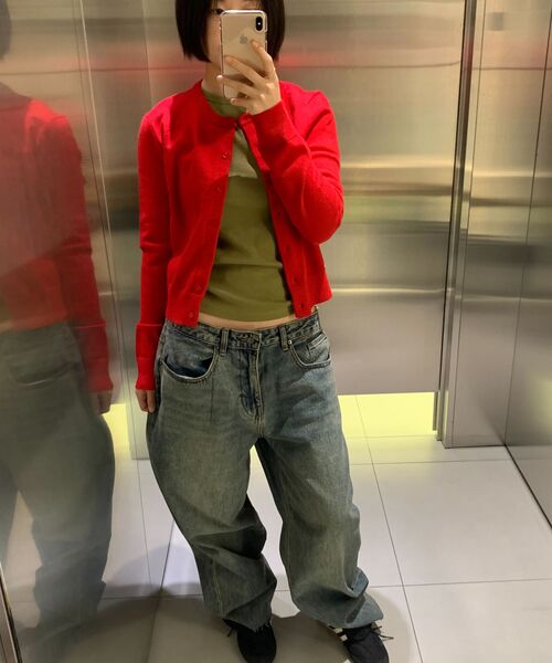 MUSINSA STANDARD WOMAN（ムシンサスタンダードウーマン）の「ウィメンズ90sバギーデニムパンツ[ラスティブルー]（デニムパンツ・レディース・その他・30/24/25/26/27/28/29）」の19枚目の写真