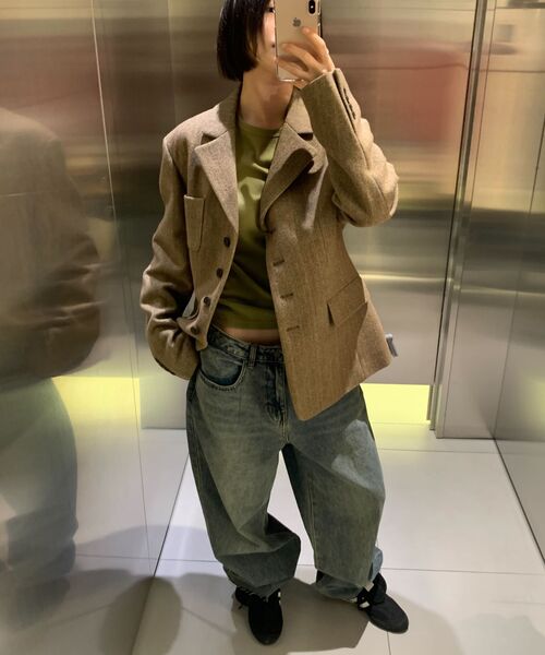 MUSINSA STANDARD WOMAN（ムシンサスタンダードウーマン）の「ウィメンズ90sバギーデニムパンツ[ラスティブルー]（デニムパンツ・レディース・その他・30/24/25/26/27/28/29）」の20枚目の写真