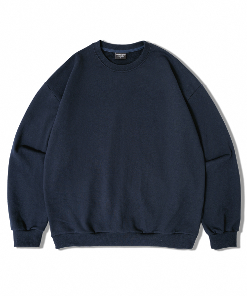 UNDEROFF(アンダーオフ)の「アセンティックリラックスドベーシックマンツーマンスウェットブラック(スウェット・レディース・ブラック・SMALL/MEDIUM/LARGE/X-LARGE)」の5枚目の写真