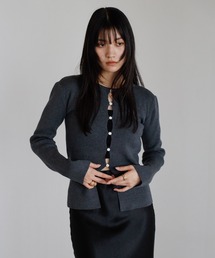 front holed knit / フロントホールニット
