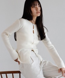 ENC | front holed knit / フロントホールニット(ニット/セーター)