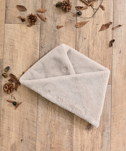 フェイクファースヌード（ネックウォーマー/スヌード）｜Honeys