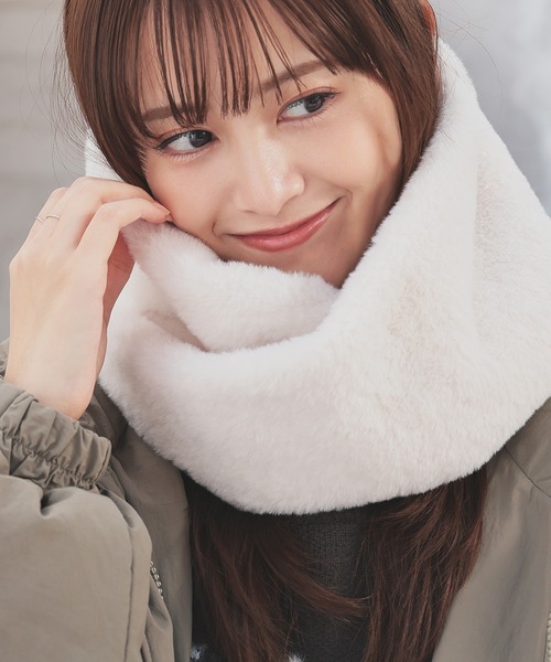 セール】フェイクファースヌード（ネックウォーマー/スヌード