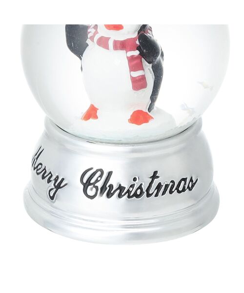 スノードーム ペンギン XS シルバー（インテリア雑貨）｜Francfranc