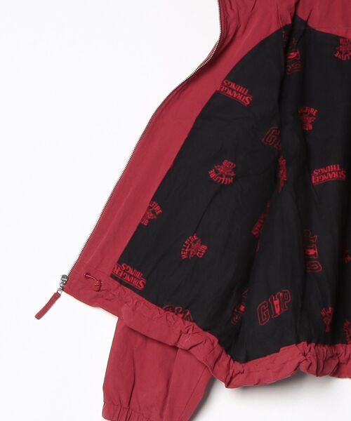 ストレンジャー・シングス フランネル裏地 トラックジャケット