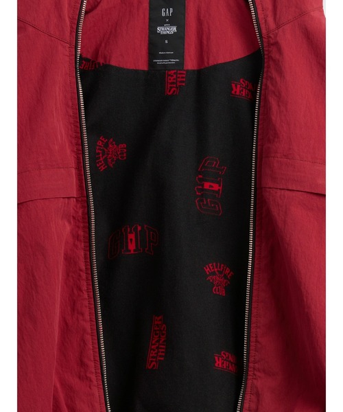 ストレンジャー・シングス フランネル裏地 トラックジャケット