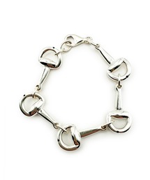 THEATER（シアター）の「THEATER シアター ビットデザインシルバーブレスレット 19cm（ブレスレット）」