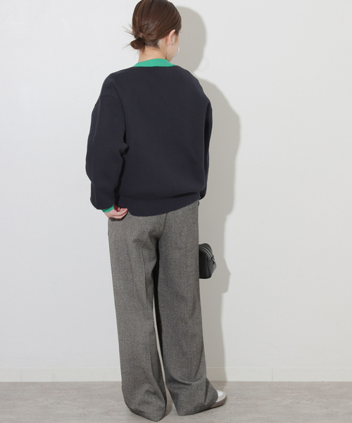 JOURNAL STANDARD relume(ジャーナルスタンダード レリューム)の「《追加》2WAYストレッチワイドパンツ(スラックス・レディース・ブラック/ブラウン/ブラック系その他・38/36)」の19枚目の写真