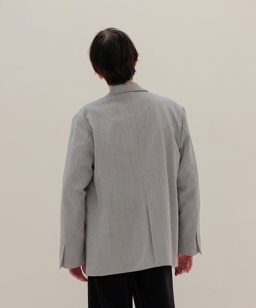 DRESSLAVE（ドレスレイブ）の「twill tailored jacket(ツイルテーラードジャケット)（テーラードジャケット・レディース・ベージュ/グレー・38）」の19枚目の写真