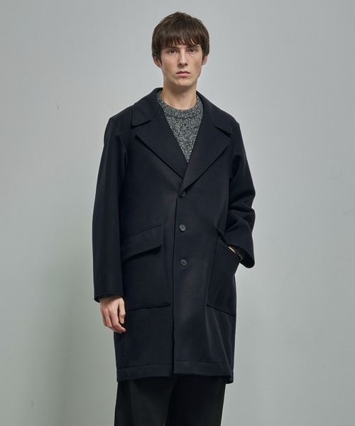 トーン 2022 ATON / エイトン】SUPER 160S DOUBLE SAXONY SEMI DOUBLE COAT