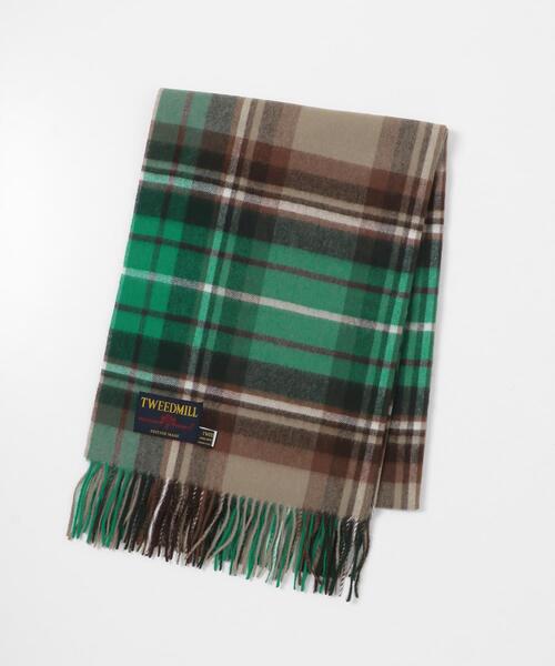 TWEED MILL（ツイードミル）の「TWEED MILL　70-190 Lambswool Knee Rug（マフラー・メンズ・ブラック/ブルー/チャコールグレー/グレー/グレー系その他/イエロー系その他/ブラウン/グリーン系その他/ブルー系その他/パープル・ONE）」の7枚目の写真