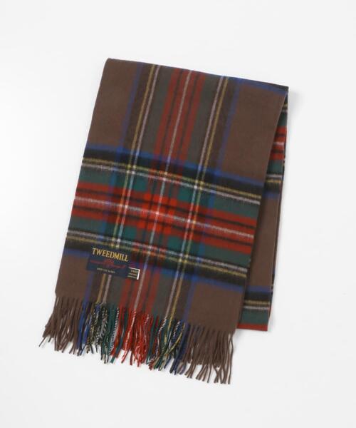 TWEED MILL（ツイードミル）の「TWEED MILL　70-190 Lambswool Knee Rug（マフラー・メンズ・ブラック/ブルー/チャコールグレー/グレー/グレー系その他/イエロー系その他/ブラウン/グリーン系その他/ブルー系その他/パープル・ONE）」の6枚目の写真