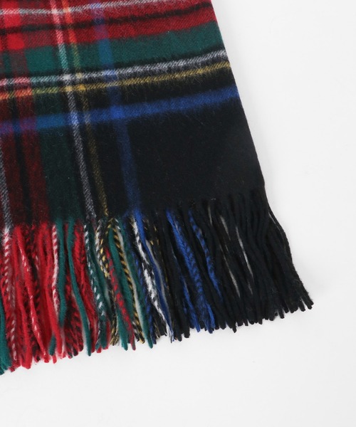 TWEED MILL（ツイードミル）の「TWEED MILL　70-190 Lambswool Knee Rug（マフラー・メンズ・ブラック/ブルー/チャコールグレー/グレー/グレー系その他/イエロー系その他/ブラウン/グリーン系その他/ブルー系その他/パープル・ONE）」の14枚目の写真